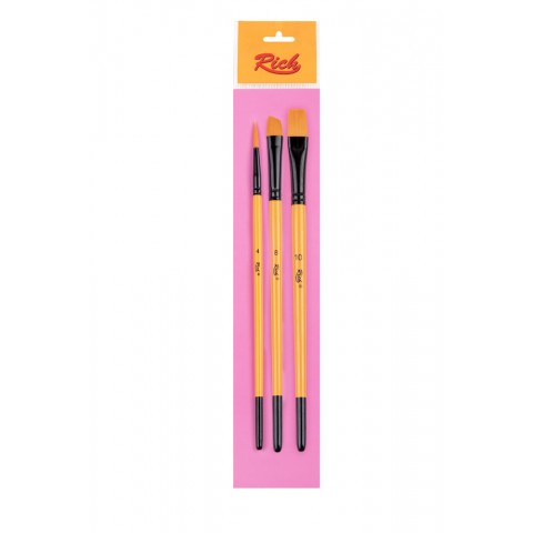 SET 10 KARIŞIK FIRÇA 3 LU SET