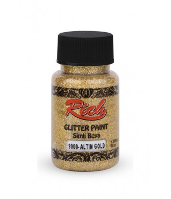 GLITTER PAİNT SİM BOYA ALTIN