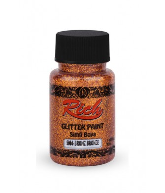 GLITTER PAİNT SİM BOYA BRONZ