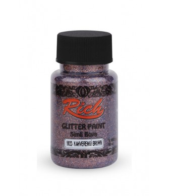 GLITTER PAİNT SİM BOYA KAHVERENGİ