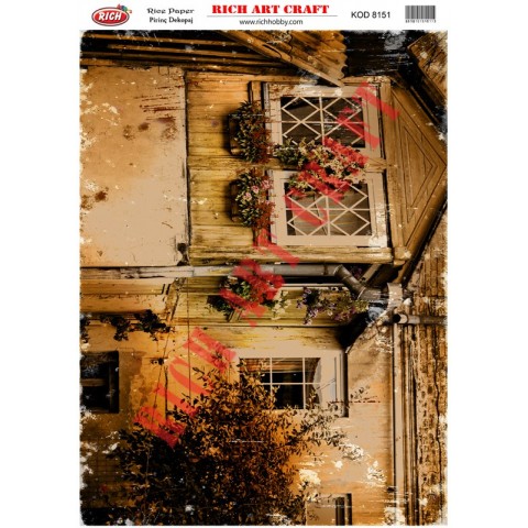 RİCH PİRİNÇ DEKOPAJ KAĞIDI KOD:8151