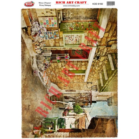 RİCH PİRİNÇ DEKOPAJ KAĞIDI KOD:8160
