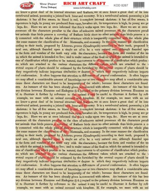 RİCH PİRİNÇ DEKOPAJ KAĞIDI KOD:8267