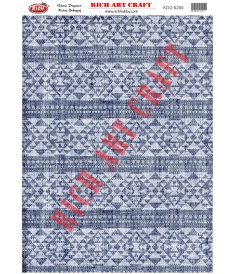 RİCH PİRİNÇ DEKOPAJ KAĞIDI KOD:8290