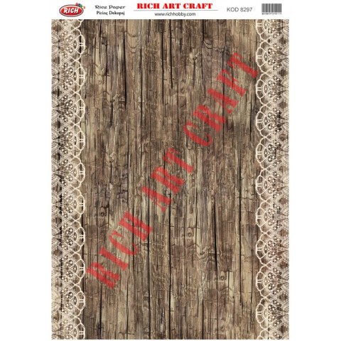 RİCH PİRİNÇ DEKOPAJ KAĞIDI KOD:8297