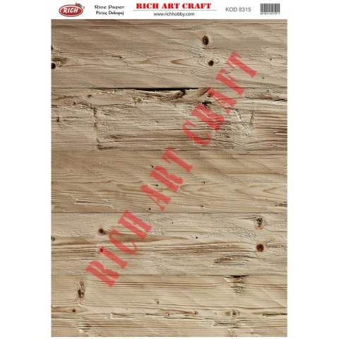 RİCH PİRİNÇ DEKOPAJ KAĞIDI KOD:8315