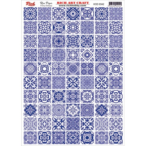 RİCH PİRİNÇ DEKOPAJ KAĞIDI KOD:8342
