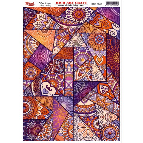 RİCH PİRİNÇ DEKOPAJ KAĞIDI KOD:8345