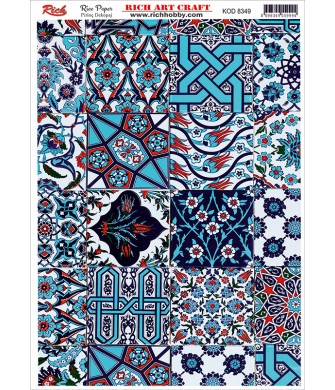RİCH PİRİNÇ DEKOPAJ KAĞIDI KOD:8349