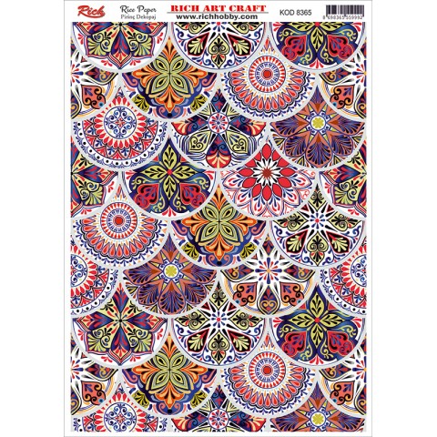 RİCH PİRİNÇ DEKOPAJ KAĞIDI KOD:8365