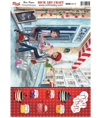 RİCH PİRİNÇ DEKOPAJ KAĞIDI KOD:8415