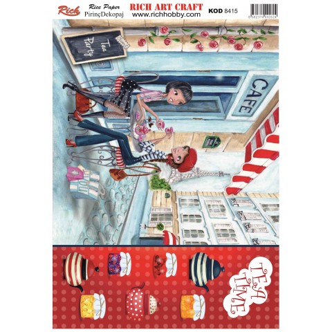 RİCH PİRİNÇ DEKOPAJ KAĞIDI KOD:8415