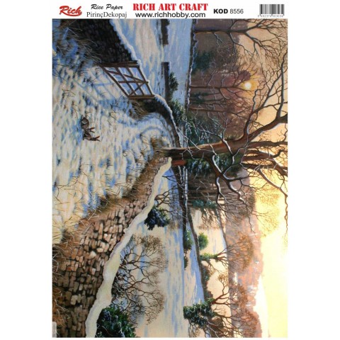 RİCH PİRİNÇ DEKOPAJ KAĞIDI KOD:8556