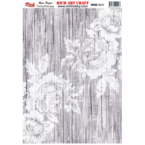 RİCH PİRİNÇ DEKOPAJ KAĞIDI KOD:8609