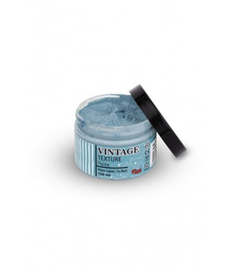 VİNTAGE TEXTURE PASTE EGE MAVİ