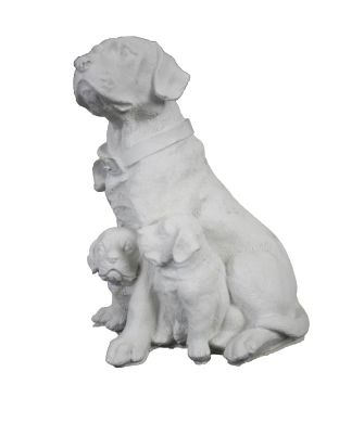 ÇİFT YAVRULU KÖPEK(29X23CM)