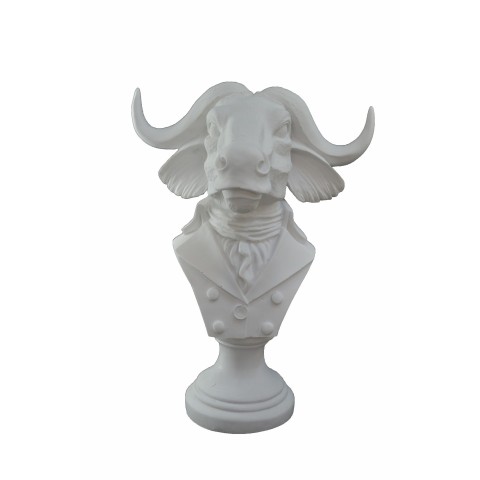 CEKETLİ BOĞA BÜST 32X22 CM