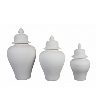 ÜÇLÜ SERAMİK BÜYÜK ŞAH KÜP SET(36X20-30X16-25X12CM)