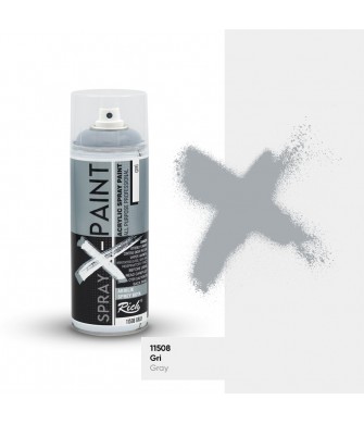 SPRAY X PAINT 400 ML GRİ