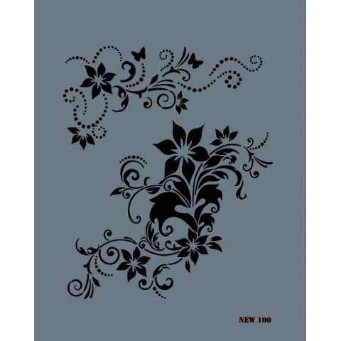 STENCIL NEW SERİ X-LARGE  100