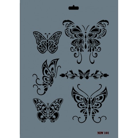 STENCIL NEW SERİ X-LARGE  101