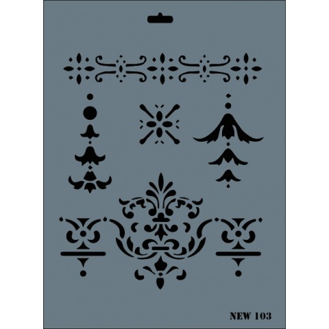 STENCIL NEW SERİ X-LARGE  103