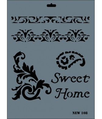 STENCIL NEW SERİ X-LARGE  108