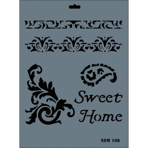 STENCIL NEW SERİ X-LARGE  108