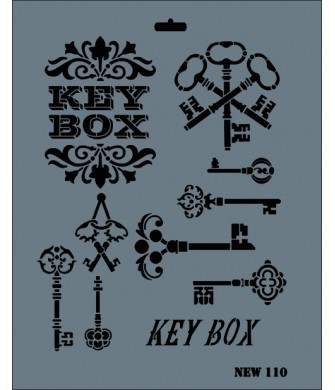 STENCIL NEW SERİ X-LARGE  110