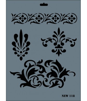 STENCIL NEW SERİ X-LARGE  118