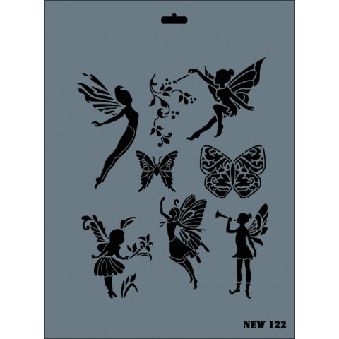 STENCIL NEW SERİ X-LARGE  122