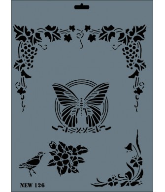 STENCIL NEW SERİ X-LARGE  126