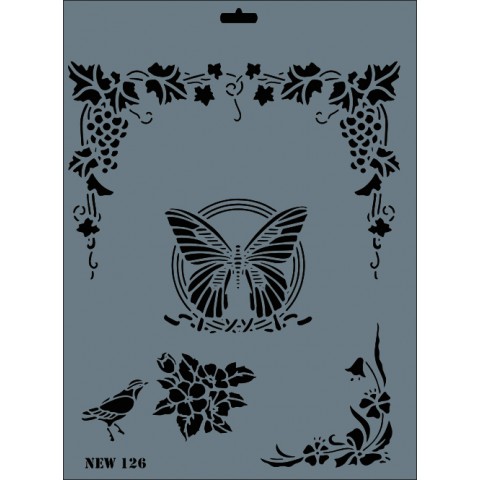 STENCIL NEW SERİ X-LARGE  126