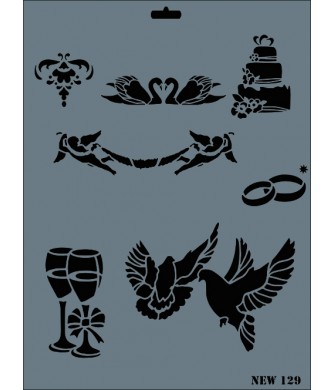 STENCIL NEW SERİ X-LARGE  129