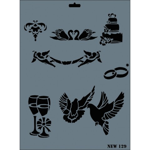 STENCIL NEW SERİ X-LARGE  129