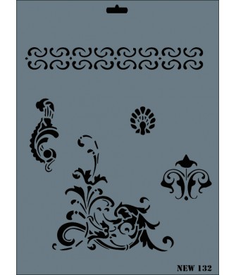 STENCIL NEW SERİ X-LARGE  132