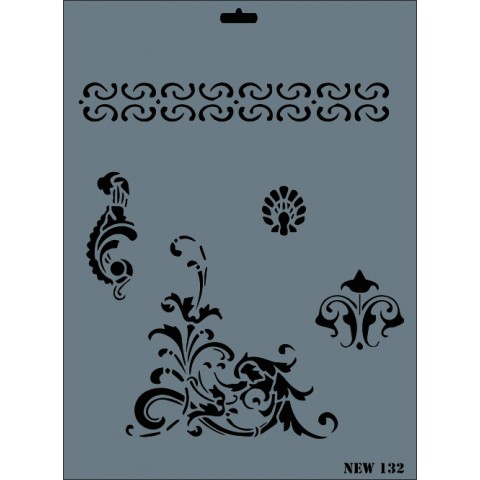 STENCIL NEW SERİ X-LARGE  132