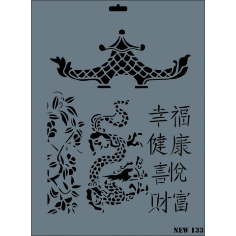 STENCIL NEW SERİ X-LARGE  133