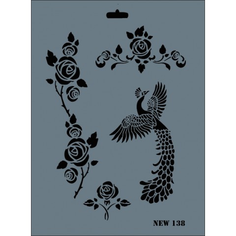 STENCIL NEW SERİ X-LARGE  138
