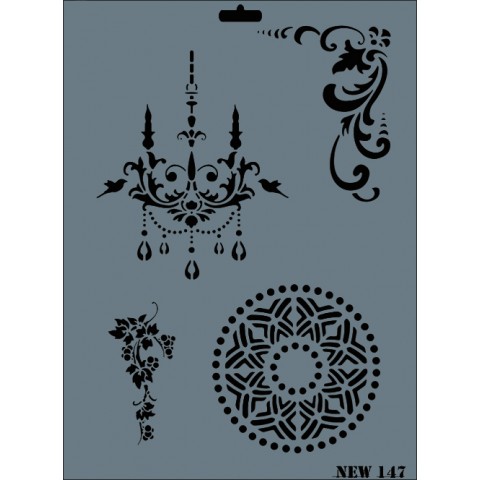 STENCIL NEW SERİ X-LARGE  147
