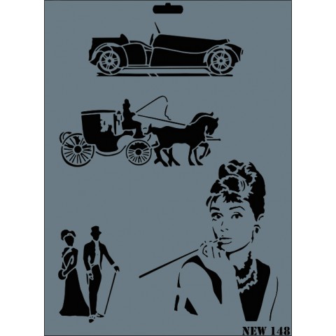 STENCIL NEW SERİ X-LARGE  148