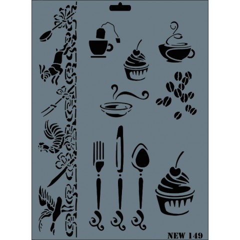 STENCIL NEW SERİ X-LARGE  149