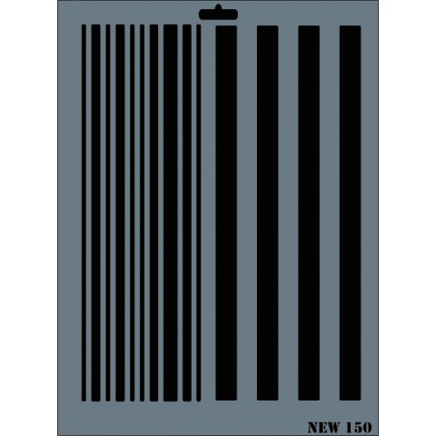STENCIL NEW SERİ X-LARGE  150