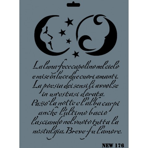 STENCIL NEW SERİ X-LARGE  176