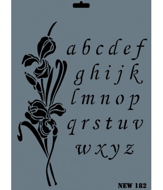 STENCIL NEW SERİ X-LARGE  182
