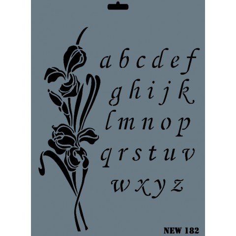STENCIL NEW SERİ X-LARGE  182