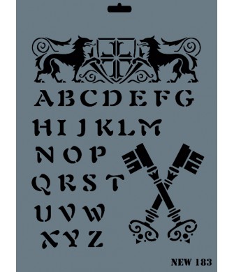 STENCIL NEW SERİ X-LARGE  183
