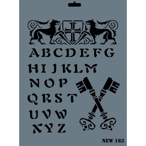 STENCIL NEW SERİ X-LARGE  183