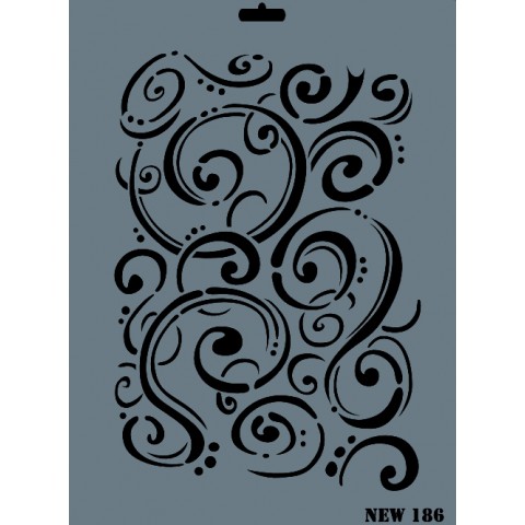 STENCIL NEW SERİ X-LARGE  186
