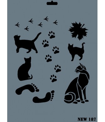 STENCIL NEW SERİ X-LARGE  187